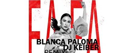 Blanca Paloma en la portada del remix de EAEA Blanca Paloma en la portada del remix de EAEA