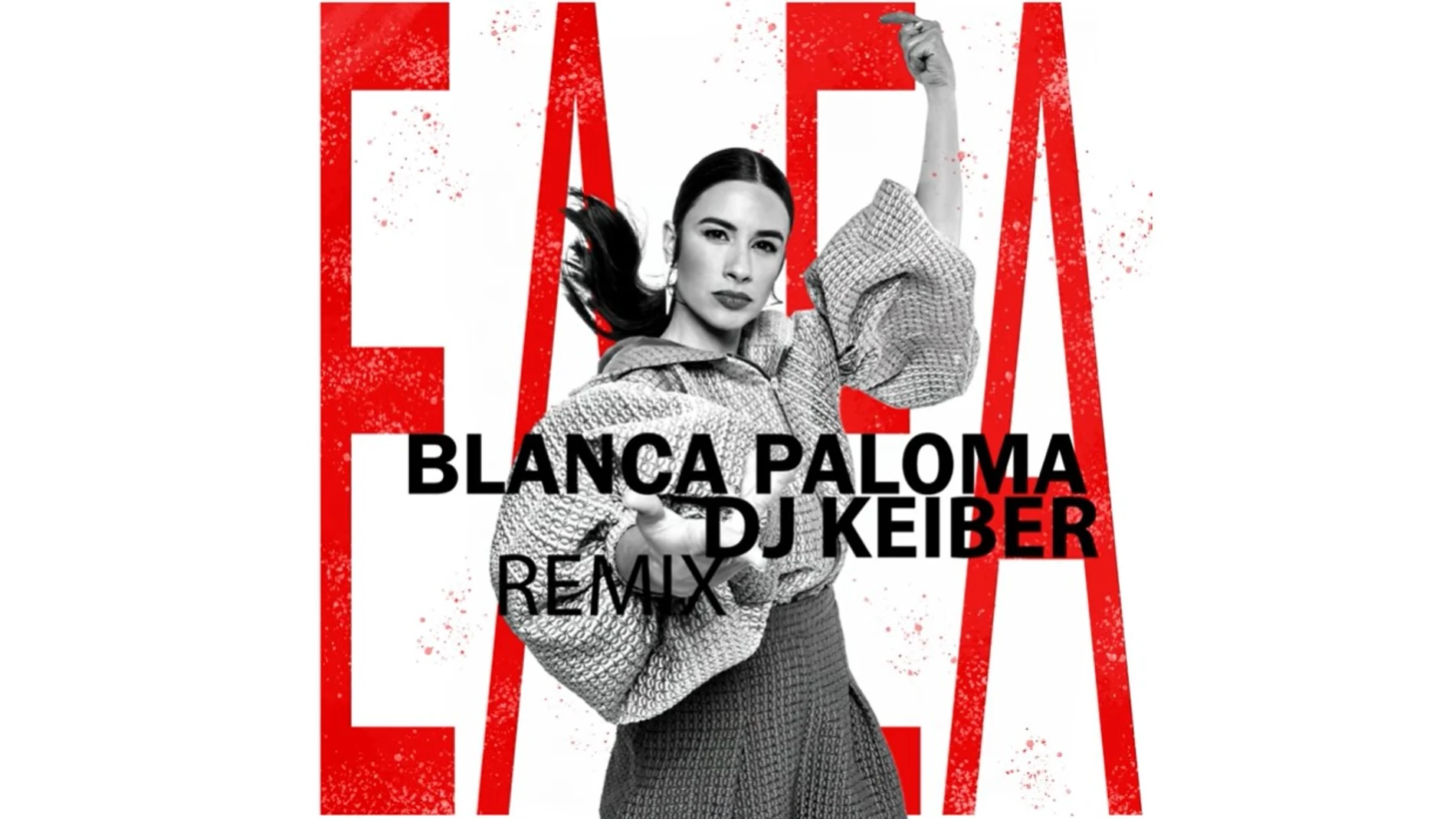 Blanca Paloma en la portada del remix de EAEA