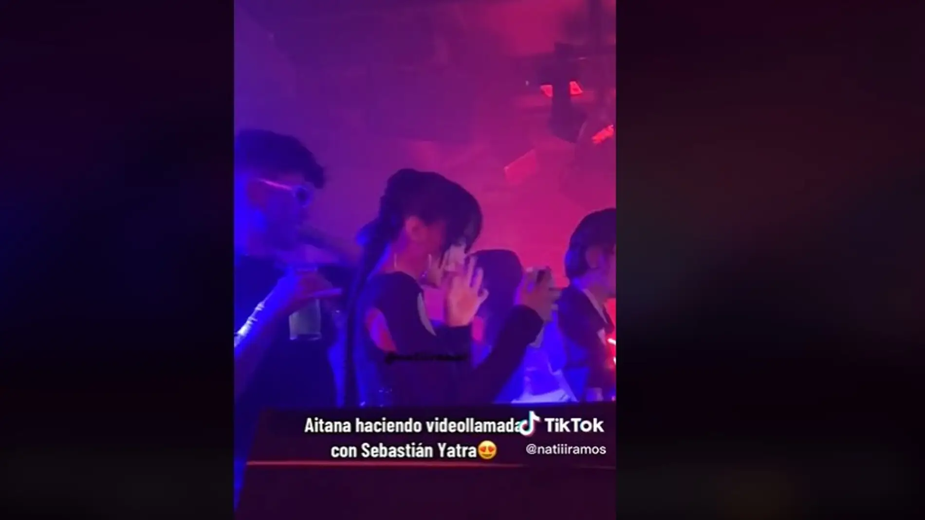 El gesto de Aitana en la videollamada de la sesión Alpha House 