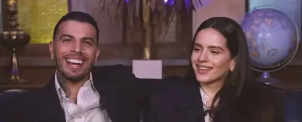 Rauw Alejandro y Rosalía para Billboard Rauw Alejandro y Rosalía para Billboard