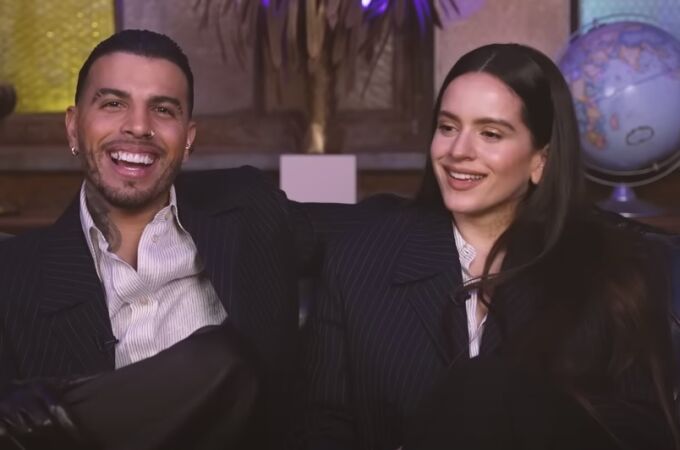 Rauw Alejandro y Rosalía para Billboard Rauw Alejandro y Rosalía para Billboard