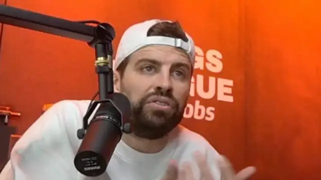 Gerard Piqué, en la charla con Gerard Romero.