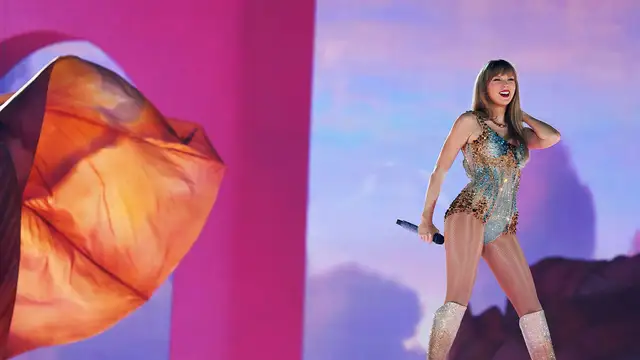 Taylor Swift, durante The Eras Tour 2023.