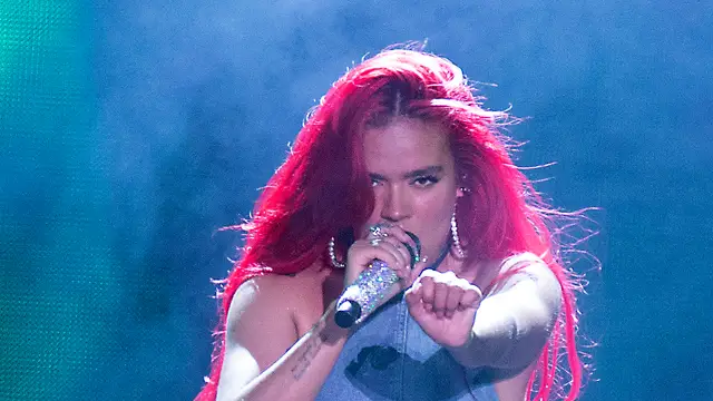 La cantante colombiana Karol G.