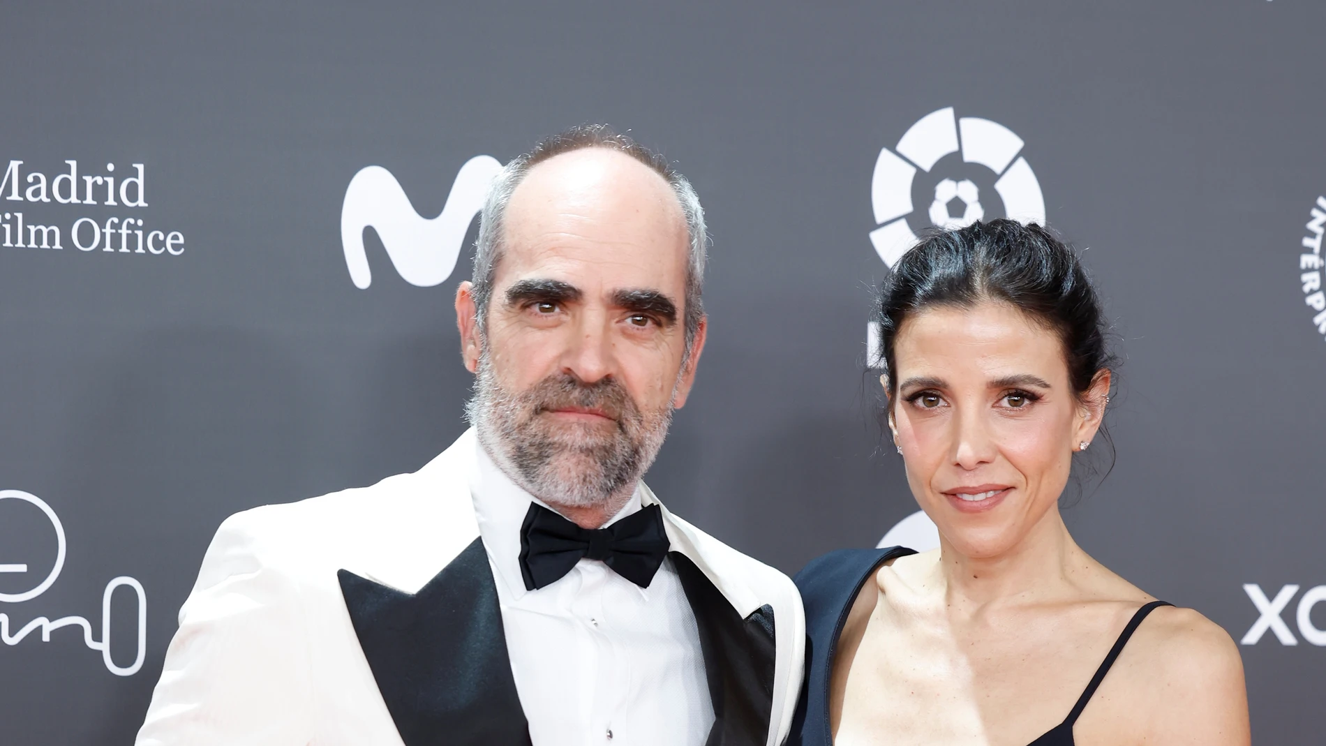 Luis Tosar y Luisa Mayol, en los premios Platino 2023.