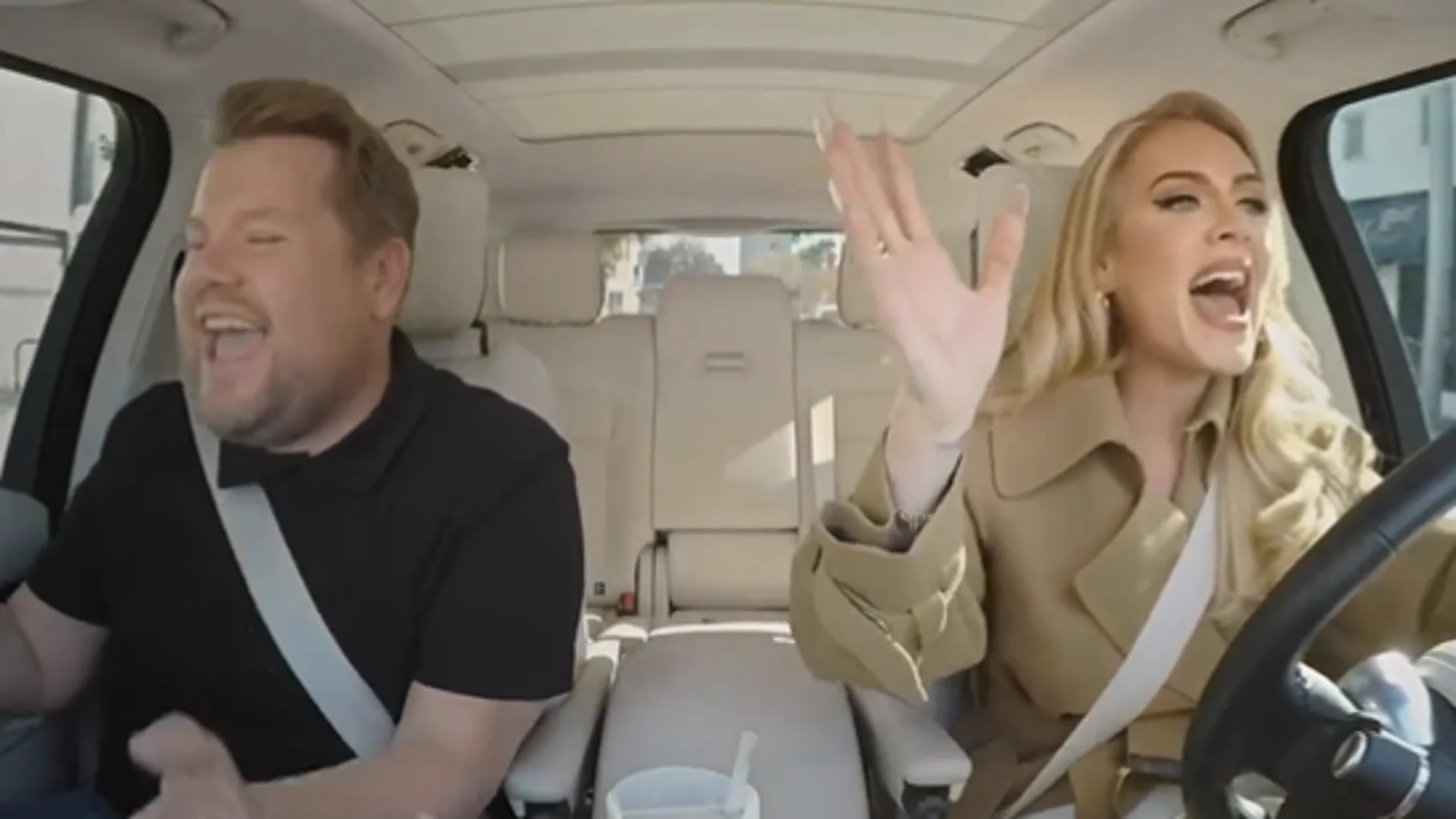 Adele con James Corden en 'The Final Carpool Karaoke'