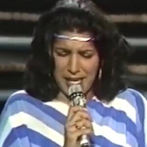 Remedios Amaya, en Eurovisión 1982.