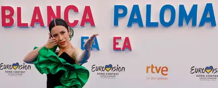 Blanca Paloma, en la fiesta de Eurovisión en Madrid. Blanca Paloma, en la fiesta de Eurovisión en Madrid.