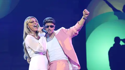 La actuación de Merche con Abraham Mateo: ¡Pura complicidad con ‘Quiero decirte’! La actuación de Merche con Abraham Mateo: ¡Pura complicidad con ‘Quiero decirte’!