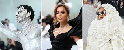 Lil Nas X, Anitta y Rihnna, en la MET Gala 2023 Lil Nas X, Anitta y Rihnna, en la MET Gala 2023