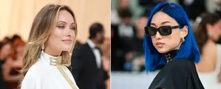 Olivia WIlde y Margaret Zhang, en la MET Gala 2023. Olivia WIlde y Margaret Zhang, en la MET Gala 2023.