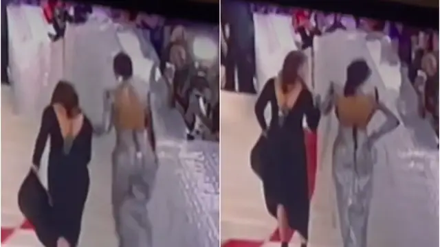 Una invitada en la Met Gala