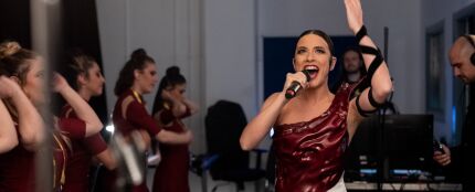 As&iacute; ha sido el primer ensayo de Blanca Paloma en Liverpool para Eurovisi&oacute;n 2023