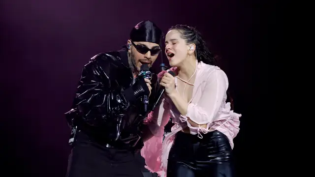 Rauw Alejandro y Rosalía