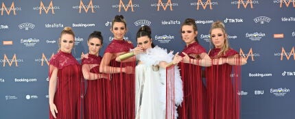 El equipo de Blanca Paloma en Eurovisi&oacute;n 2023.