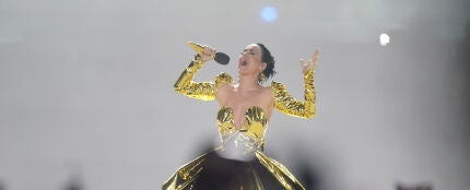 Katy Perry en el concierto de la coronación de Carlos III