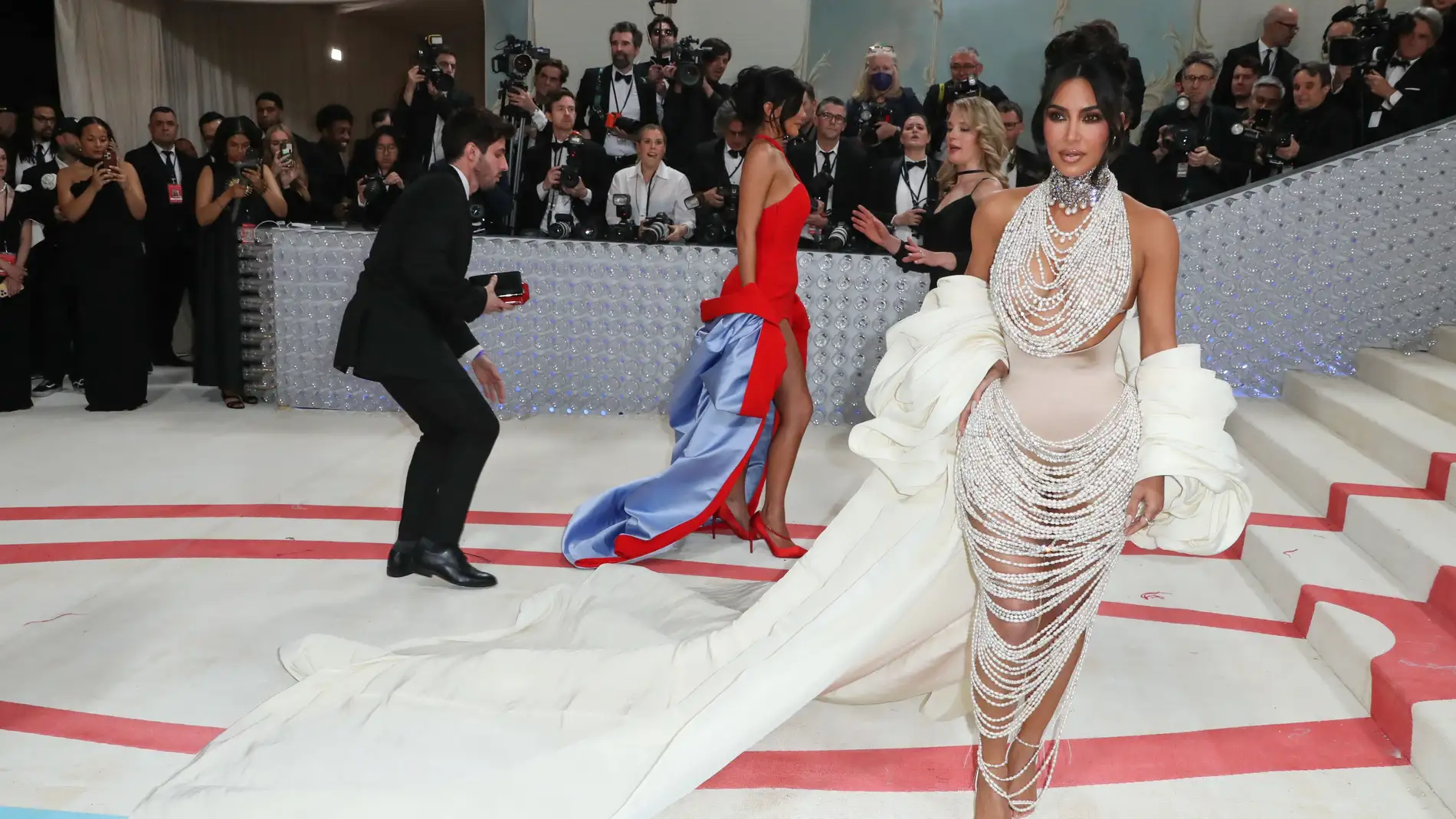 Kim Kardashian, en la MET Gala 2023.