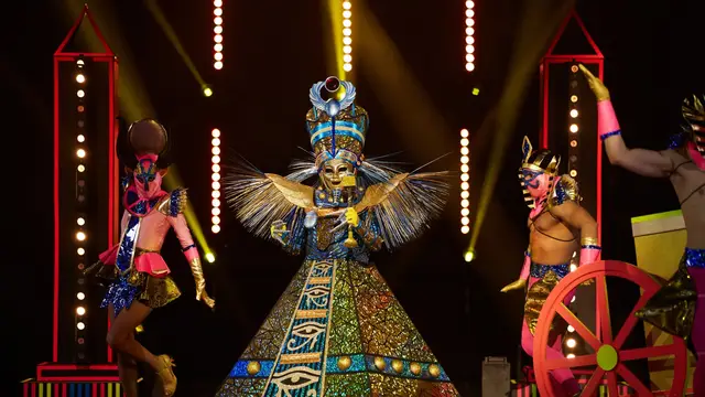 Faraona de ‘Mask Singer’ lo borda con ‘La niña de la escuela’ y demuestra que tiene poderío y garra