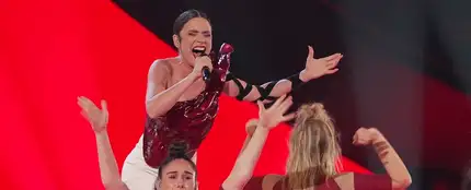 Blanca Paloma, en el tercer ensayo de Eurovisión 2023. Blanca Paloma, en el tercer ensayo de Eurovisión 2023.