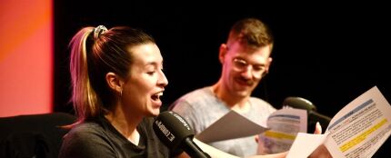 Eva Soriano e Iggy Rubín en Cuerpos Especiales en Palma