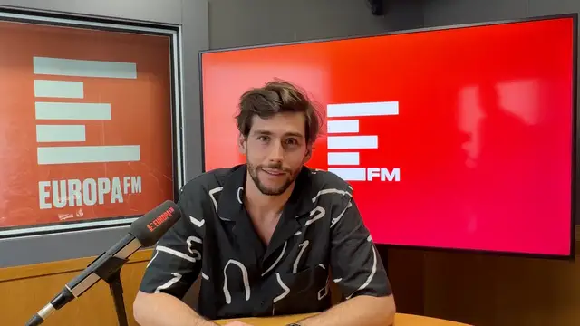Álvaro Soler en los estudios de Europa FM.