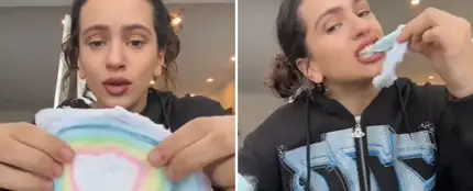 El vídeo viral del Rosalía probando snacks de Japón: "Sabe a perfume de churro'" El vídeo viral del Rosalía probando snacks de Japón: "Sabe a perfume de churro'"