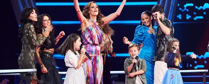 ¡Revolución en el plató de ‘La Voz Kids’! Todos bailan a ritmo de ‘Tacones rojos’ con Sebastián Yatra ¡Revolución en el plató de ‘La Voz Kids’! Todos bailan a ritmo de ‘Tacones rojos’ con Sebastián Yatra