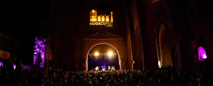 Una imagen de otra edición del Mugacu Fest de Navarra Una imagen de otra edición del Mugacu Fest de Navarra