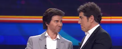 Anne Igartiburu y Manel Fuentes en 'Tu cara me suena' Anne Igartiburu y Manel Fuentes en 'Tu cara me suena'
