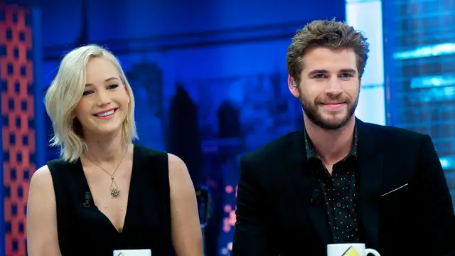 Jennifer Lawrence y Liam Hemsworth