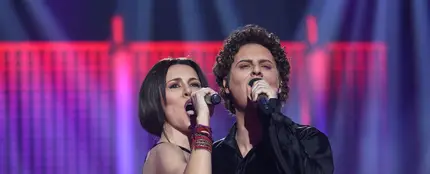 Épico: Andrea Guasch y Rosco recrean la química de Chenoa y David Bisbal con ‘Escondidos’ Épico: Andrea Guasch y Rosco recrean la química de Chenoa y David Bisbal con ‘Escondidos’