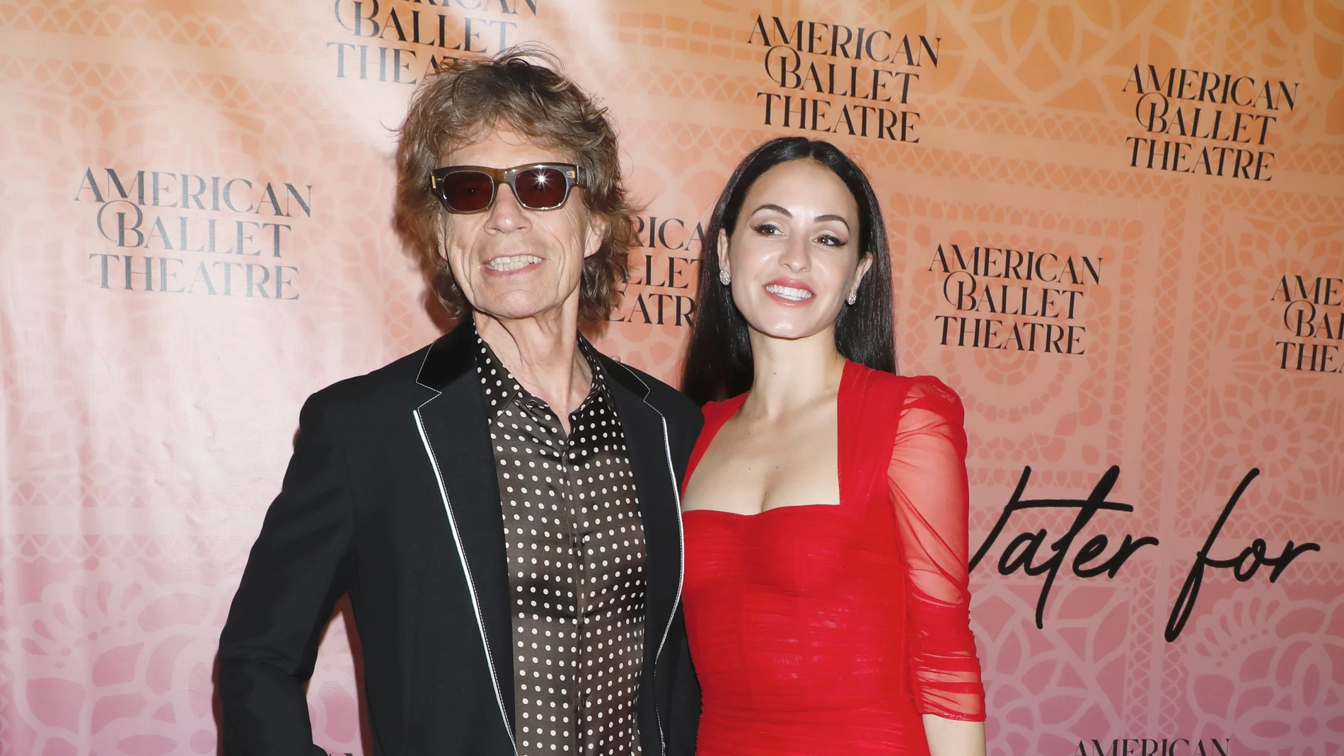 El cantante Mick Jagger y Melanie Hamrick en la Gala de Junio del American Ballet Theaterm (Nueva York), en junio de 2023.