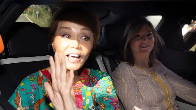 Isabel Presyler con Chábeli, el día de la boda de Tamara Falcó e Íñigo Onieva.