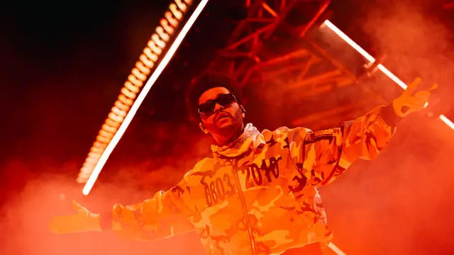 The Weeknd en concierto