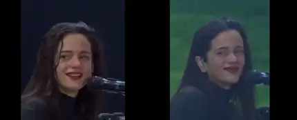 Rosalía se rompe al tocar 'Hentai' en París, la canción de amor para Rauw, y el público la canta por ella Rosalía se rompe al tocar 'Hentai' en París, la canción de amor para Rauw, y el público la canta por ella