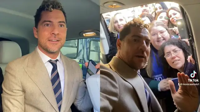 David Bisbal y su nuevo saludo viral a su club de fans: "Hay que ver que me interrumpís siempre"