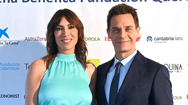 Christian Gálvez y Patricia Pardo en el evento de Querer Foundation, el 27 de abril de 2023.