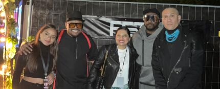 Las ganadoras del concurso de Black Eyed Peas en Europa FM
