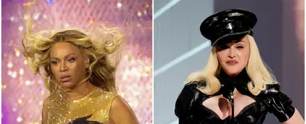 Beyoncé y Madonna Beyoncé y Madonna