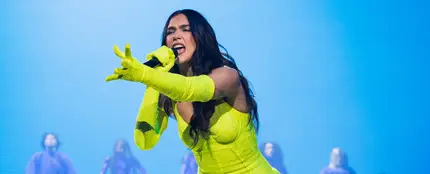 Dua Lipa en el tour Future Nostalgia Dua Lipa en el tour Future Nostalgia