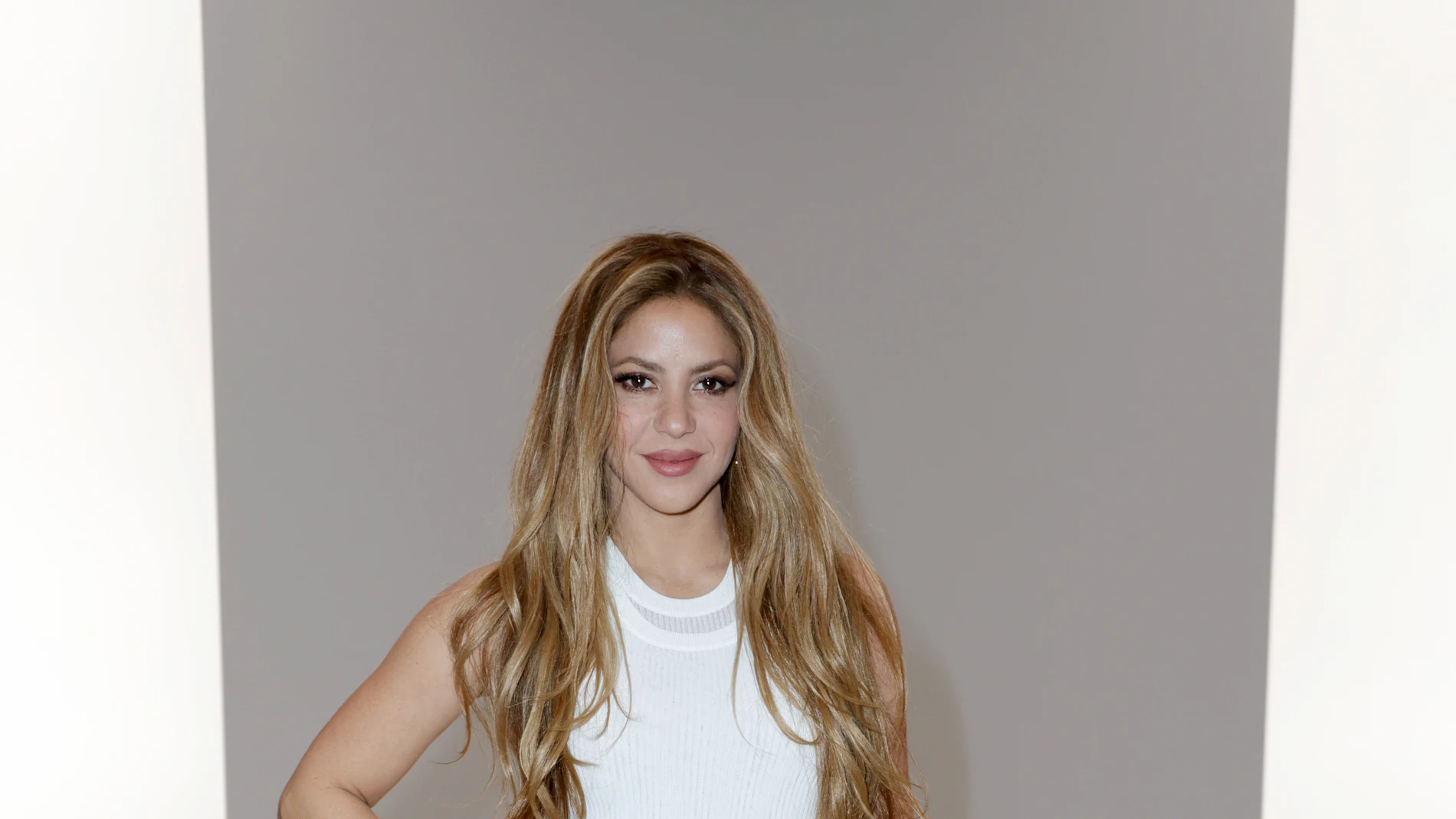 Shakira, en el desfile de Fendi en la Semana de la moda de París.