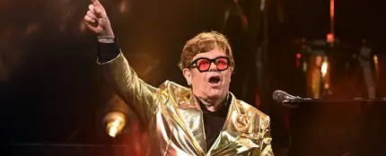 Elton John, en el Glastonbury Festival 2023. Elton John, en el Glastonbury Festival 2023.