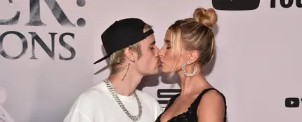 Justin Bieber y Hailey Bieber asisten al estreno de 'Justin Bieber: Seasons', en 2020. Justin Bieber y Hailey Bieber asisten al estreno de 'Justin Bieber: Seasons', en 2020.