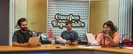 Miguel Campos, Iggy Rubín y Lala Chus Miguel Campos, Iggy Rubín y Lala Chus