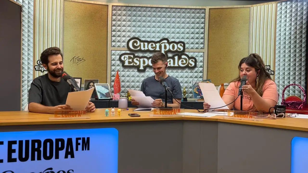 Miguel Campos, Iggy Rubín y Lala Chus Miguel Campos, Iggy Rubín y Lala Chus