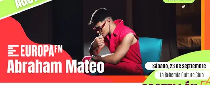 Abraham Mateo agota las entradas para su showcase del 23 de septiembre en Castellón Abraham Mateo agota las entradas para su showcase del 23 de septiembre en Castellón