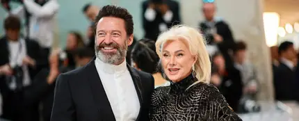 Hugh Jackman y Deborra-lee, en la gala MET 2023. Hugh Jackman y Deborra-lee, en la gala MET 2023.