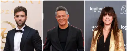 Pablo Alborán, Alejandro Sanz y Vanesa Martín Pablo Alborán, Alejandro Sanz y Vanesa Martín
