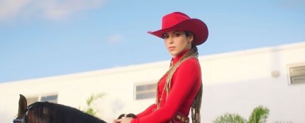Shakira, en el videoclip de &#39;El Jefe&#39;.
