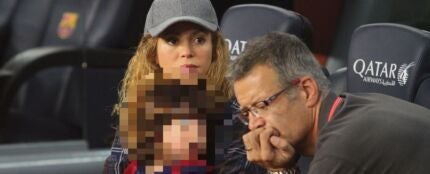 Shakira y Joan Piqué, padre de Gerard